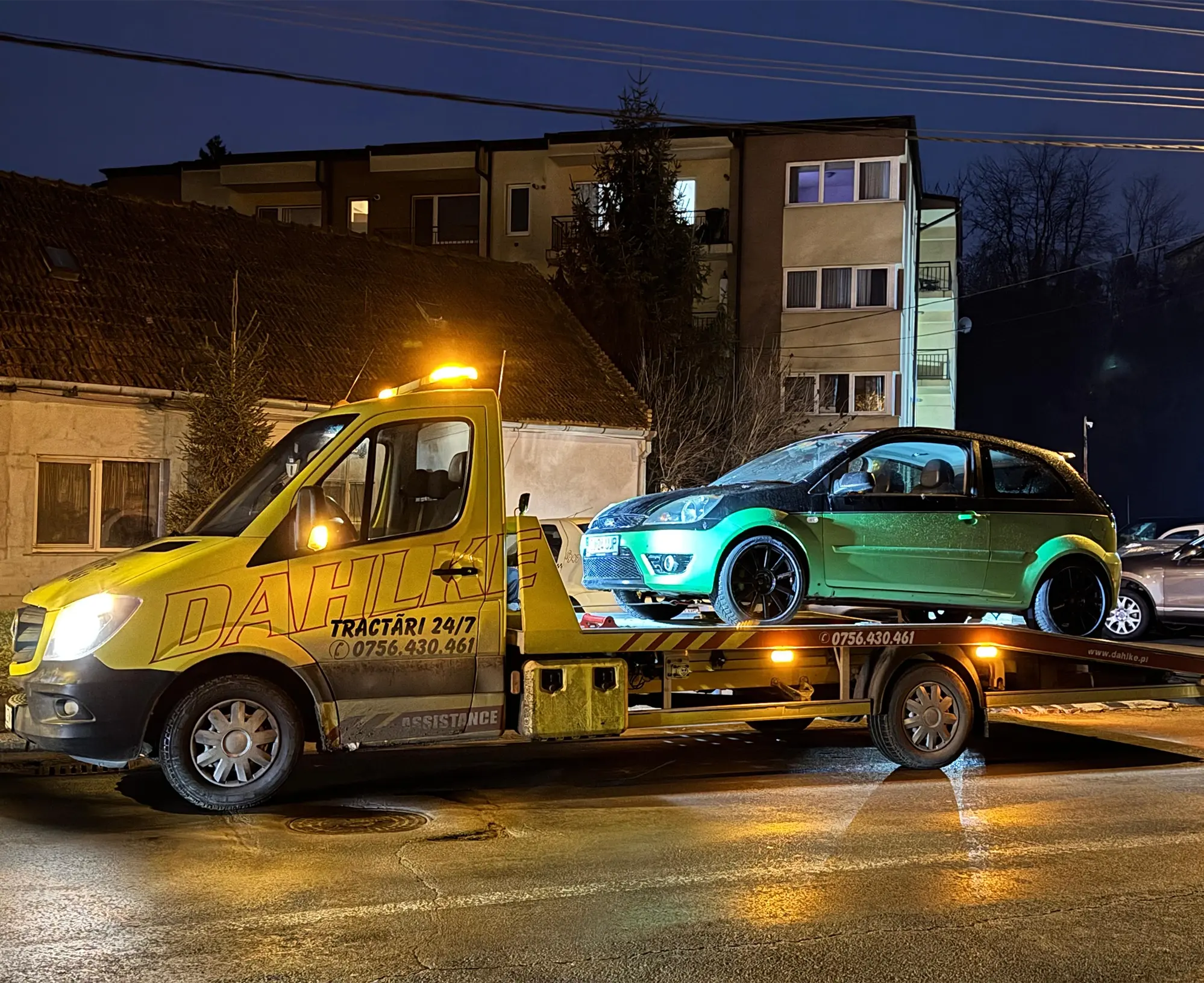 Tractări Auto Cluj (Oricând 24/7)<br/>și Asistență Rutieră Cluj